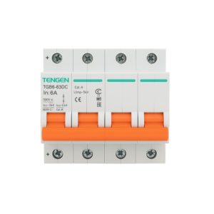 TENGEN Ավտոմատ անջատիչ հաստատուն հոսանքի DC 4P C40