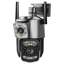 iCSee Wi-Fi PTZ IP Camera with Dual Lens and Auto Tracking