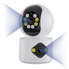 Dual Lens Wi-Fi IP Camera with PTZ & Night Vision