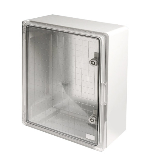 DANUB BOX Transparent Plastic Enclosure, 200×300×130 mm
