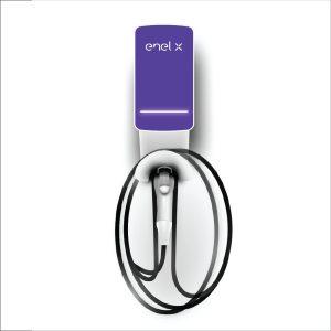 Enel X Wall-Mounted EV Charger 7.4/11/22kW, 32A, 380V, 3-Phase, 7m | Type 2 / GB/T