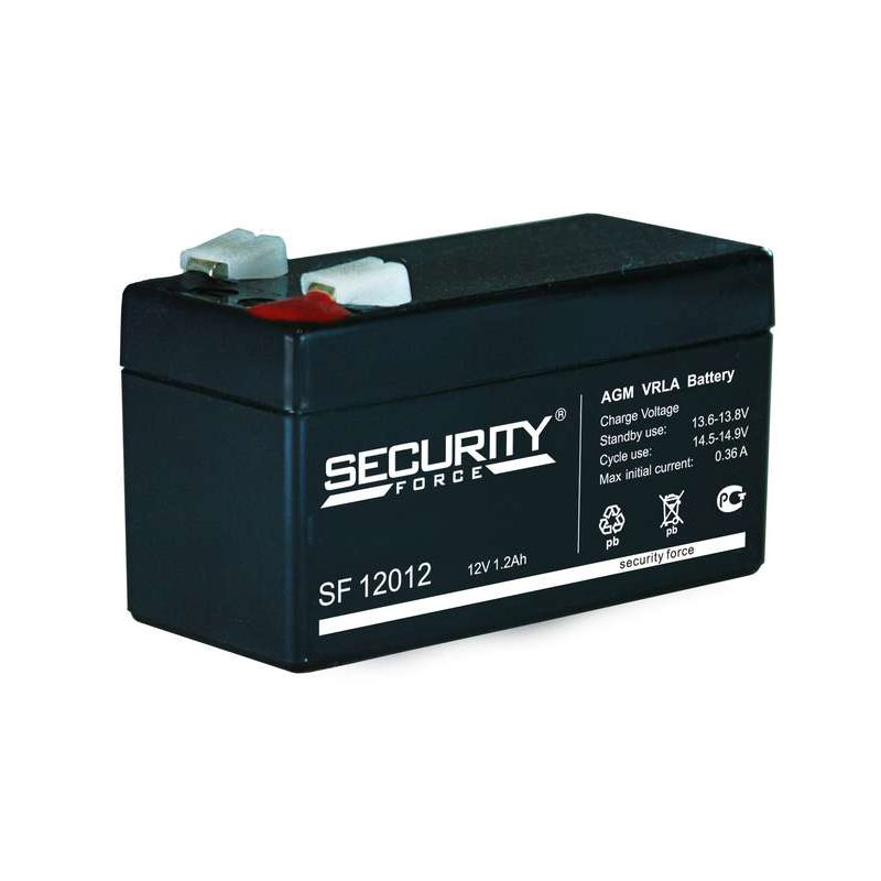 Title: Security Force AGM Battery 12V 1.2Ah