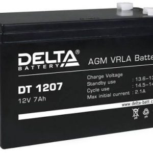 Delta DT 1207 12V 7Ah AGM Battery