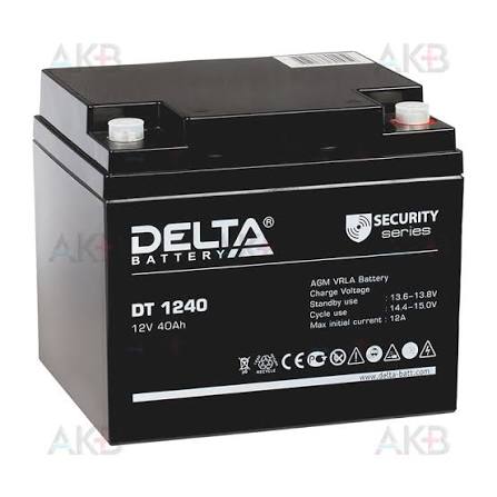 Delta DT 1218 12V 40Ah AGM Battery