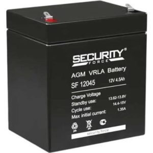 Title: Security Force SF 12045 AGM Battery 12V 4.5Ah