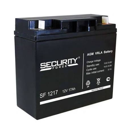 Security Force SF 1217 AGM մարտկոց 12V 17Ah